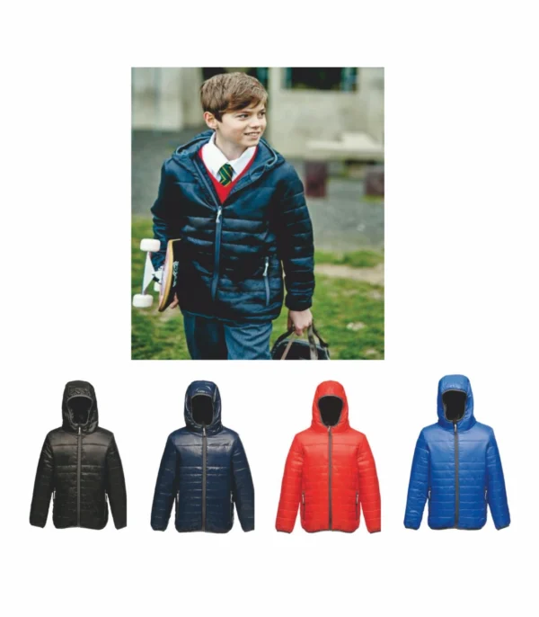 RG254 Regatta Kids Stormforce Thermo Guard Thermal Jacket